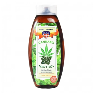 Cannabis Shower Shampoo with Menthol 500ml - CBD & Hemp Products | Hemp Trade Market
