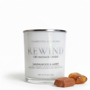 REWIND CBD Lotion Candle – Melts Into Body Oil - CBD & Hemp Products | Hemp Trade Market